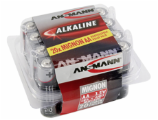 1x20 Ansmann Alkaline Mignon AA LR 6 red-line Box