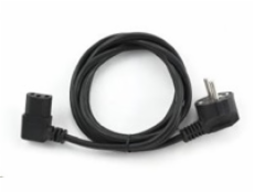 GEMBIRD Kabel napájecí pravoúhlý VDE 220/230V 1,8m