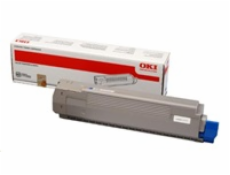 44643003 OKI Toner CYAN pre C801/821 7300stran 44643003 OKI Toner CYAN pre C801/821 7300stran