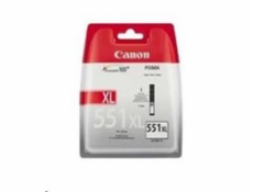 Canon CARTRIDGE CLI-551GY XL sivá pre Pixma iP, Pixma iX, Pixma MG a Pixma MX 725, 8750, 5450 (275 str.)