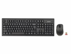 A4tech 7100N set bezdr. kláv. + bezdr. V-Track optická myš,CZ/US, USB