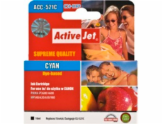 ActiveJet Ink cartridge Canon CLI-521C (WITH CHIP) ACC-521C