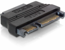 DeLock adaptér SATA 22pin samec -&gt; Slim SATA 7 +6 pin samice