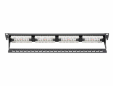 Digitus Patch Panel, Cat 5e, netienený, 19 ", 24 port