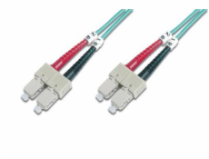 Digitus Fiber Optic Patch Cable, SC to SC, 50/125 µ, Duplex, Class OM3 3 m