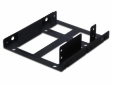 Digitus kovový úchyt pre montáž dvoch 2,5 "disku do 3,5" pozície