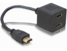 DeLock adaptér HDMI-&gt; 2x HDMI