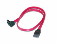 Digitus SATA II / III pripojovací kábel, L-typ, 90 ° uhlový - rovný 0,5 m