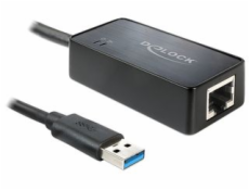 DeLock Adaptér USB 3.0&gt; Gigabit LAN 10/100/1000 Mb / s