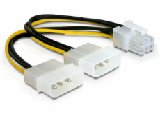 DeLock napájací kábel pre PCI Express Card 15cm