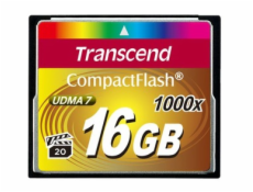 TRANSCEND Compact Flash Card (1000x) 16GB (Ultimate)