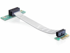 Delock Riser card PCI Express x1 s flexibilným káblom, vkladanie vľavo