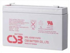 Batérie CSB HRL 634W (6V / 9Ah - Faston 250 Highrate)
