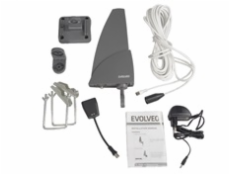 EVOLVEO  SHARK DVB-T aktívna exteriérová anténa, zisk 35 dB