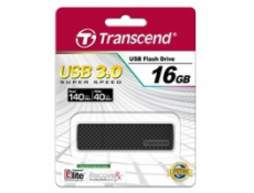 TRANSCEND USB Flash Disk JetFlash®780, 16GB, USB 3.0, Black (R/W 140/40 MB/s)