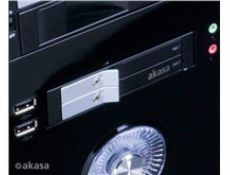 AKASA HDD box Lokstor M21, 2x 2,5" SATA HDD/SSD do 3,5" interní pozice,  černý