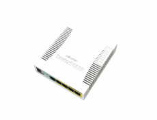 MikroTik RouterBOARD RB260GSP, Taifatech TF470 CPU, výkonný nastavitelný switch, 5x LAN, 1xSFP slot, PoE OUT, vč. SwOS