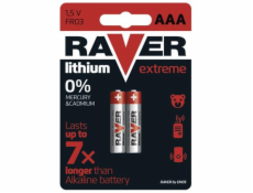 Batéria RAVER 2x AAA LITHIUM