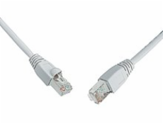 Patch kábel CAT6 SFTP PVC 2m sivý