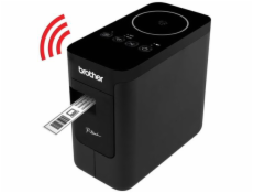 BROTHER tlačiareň štítkov PT-P750W - 24mm, pásky TZe, WIFI, Profesionálne PC Tlačiareň Štítkov