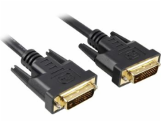 PREMIUMCORD Kabel DVI - DVI propojovací 10m (DVI-D, M/M, dual link) PREMIUMCORD Kabel DVI - DVI propojovací 10m (DVI-D, M/M, dual link)