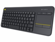 920-007151 LogitechWireless Touch Keyboard K400 plus, Czech layout, čierna