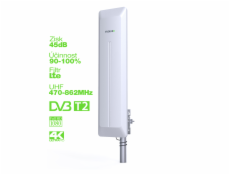 EVOLVEO HDO, aktívna vonkajšia DVB-T / T2 anténa