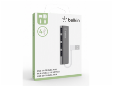 Belkin ultraflacher 4-Port Slim Travel-Hub passiv cier. F4U042BT