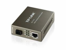 TP-LINK MC111CS WDM Fast Ethernet Media Converter, 10/100Mbps RJ45 to 100Mbps single-mode SC fiber Converter