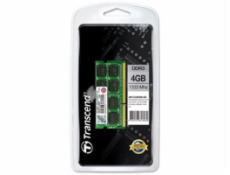 Transcend JetRam 4GB SO-DIMM DDR3 1333 CL9 2Rx8