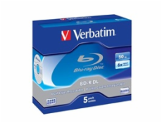 Verbatim BD-R DL 50GB 6x 5 Pack JC 43748