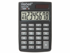 REBELL kalkulačka - SHC108 - černá