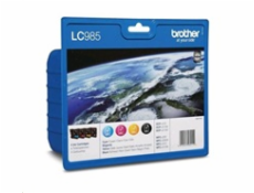 BROTHER LC-985 Value pack Bk/ C/M/Y  Ink  pre DCP-J125, 1315W, J515W