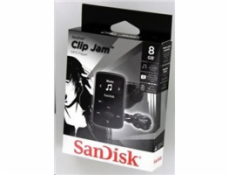 SanDisk Clip JAM             8GB cierna SDMX26-008G-G46K