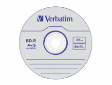 1x5 Verbatim BD-R Blu-Ray 25GB 6x Speed Jewel obal