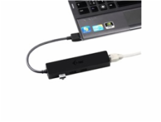 i-tec USB 3.0 Slim HUB 3 Port + Gigabit Ethernet Adapter, USB 3.0 na RJ-45, 10/100/1000 Mbps, 3x USB 3.0 port, pro noteb