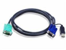 ATEN integrovaný kábel KVM USB 2L-5201 1.2 M