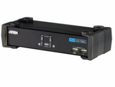 ATEN 2port DVI KVMP USB hub, audio, 1.2m