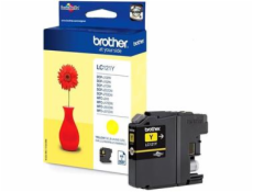 BROTHER LC121Y, žltá