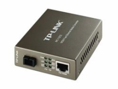 TP-LINK MC112CS WDM Fast Ethernet Media Converter, 10/100Mbps RJ45 to 100Mbps single-mode SC fiber Converter