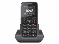 EVOLVEO EasyPhone, mobilný telefón pre seniorov s nabíjacím stojanom