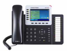 Grandstream GXP2160 [VoIP telefon - 6xSIP účet, HD audio, 5prog.tl. + 24 předvoleb, bluetooth, EHS,barevný LCD,2x GLAN]