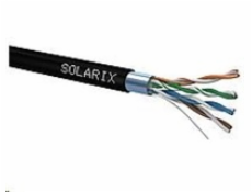 Vonkajšie inšt kábel Solarix CAT5e FTP PE 305m/box