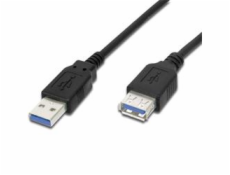 PREMIUMCORD Kabel USB 3.0 A-A 1m, prodlužovací (M/F)
