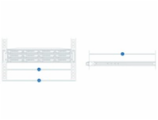 Synology 1U Rail Kit Fixed