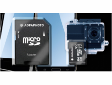 AgfaPhoto MicroSDXC UHS-I   64GB High Speed C10 U3 V30 + Adapter