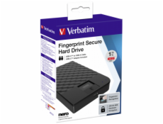 Verbatim Fingerprint Secure  1TB USB 3.1 Gen 1 USB-C 2,5