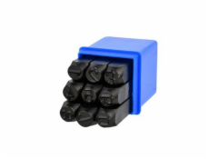Razidla číselná 10 mm, 9 ks, GEKO