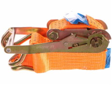 Popruh upínací s ERGO ráčnou a hákem, 2m/2T/40mm, GEKO