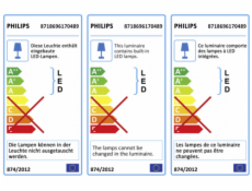 Philips Hue Impress LED nastenne svetlo schmal cierna